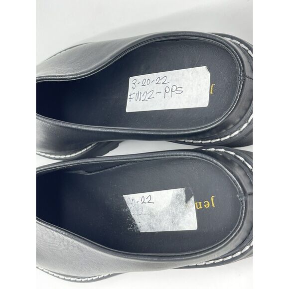 Jenni Kayne Black Leather Mules - Picture 6 of 11